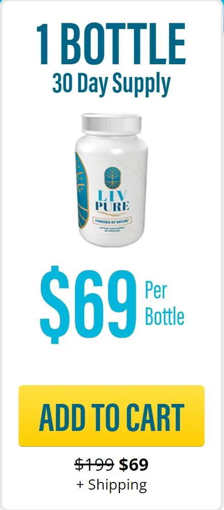 Liv Pure 1 bottle price
