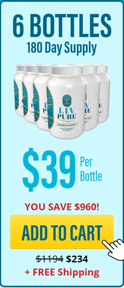 Liv Pure 6 bottle price 